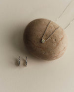 THE SOLID BIRTHSTONE SET (STERLING SILVER)