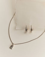 THE ENGRAVABLE BIRTHSTONE GIFT SET (STERLING SILVER)