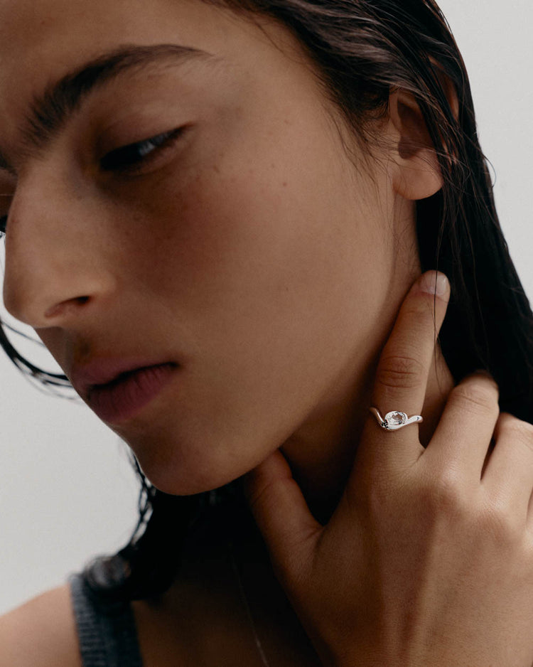 UNFOLD RING (STERLING SILVER)