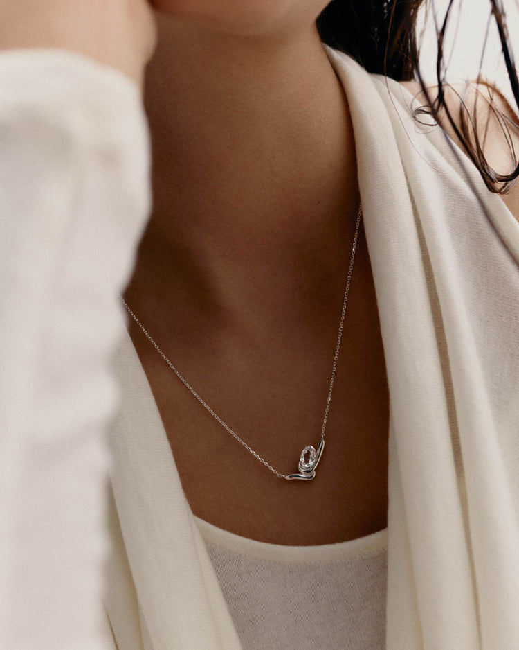 VESSEL NECKLACE (STERLING SILVER)