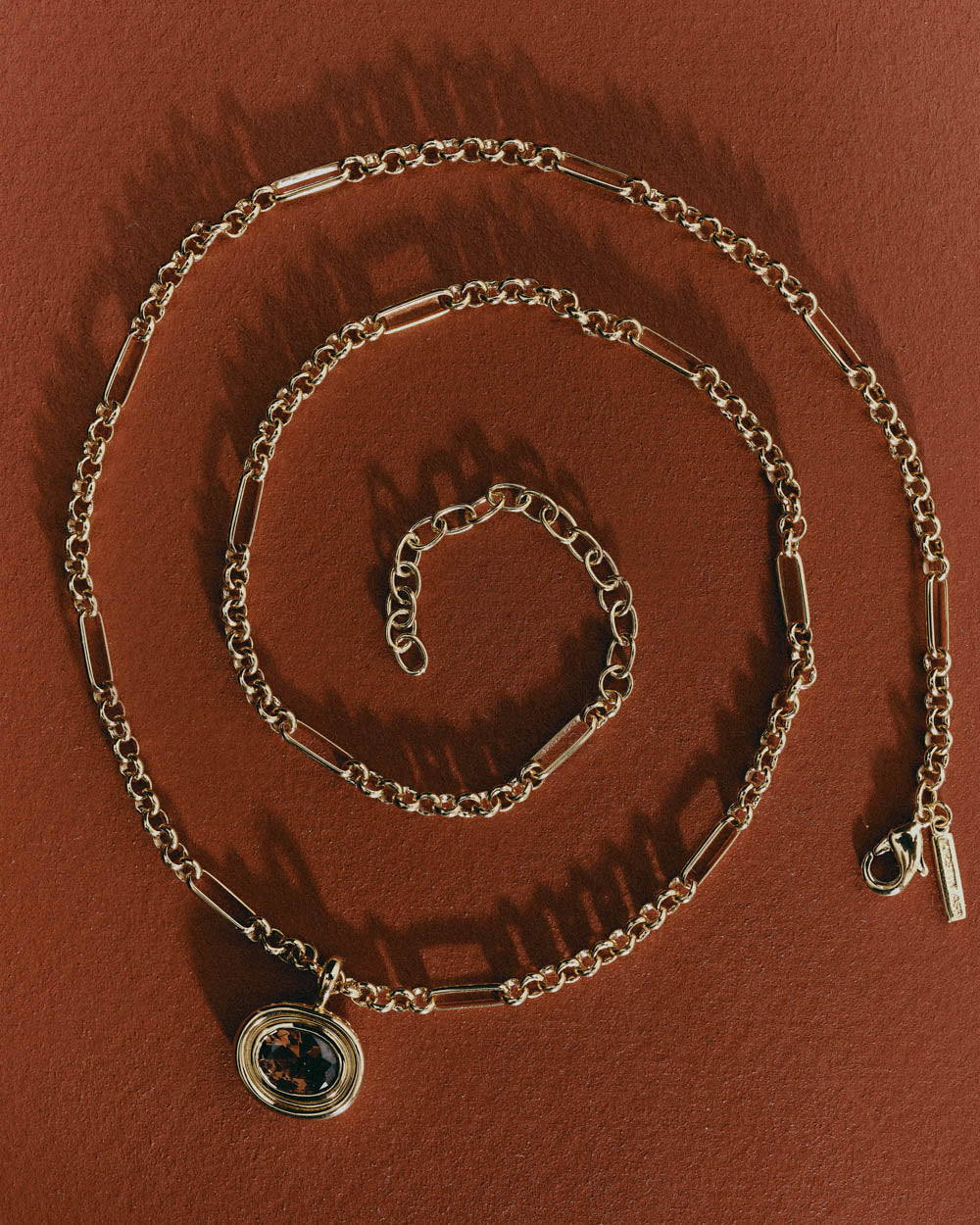 BELCHER CHAIN NECKLACE (18K GOLD PLATED)
