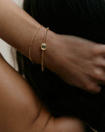 FIGARO CHAIN BRACELET (18K GOLD VERMEIL)