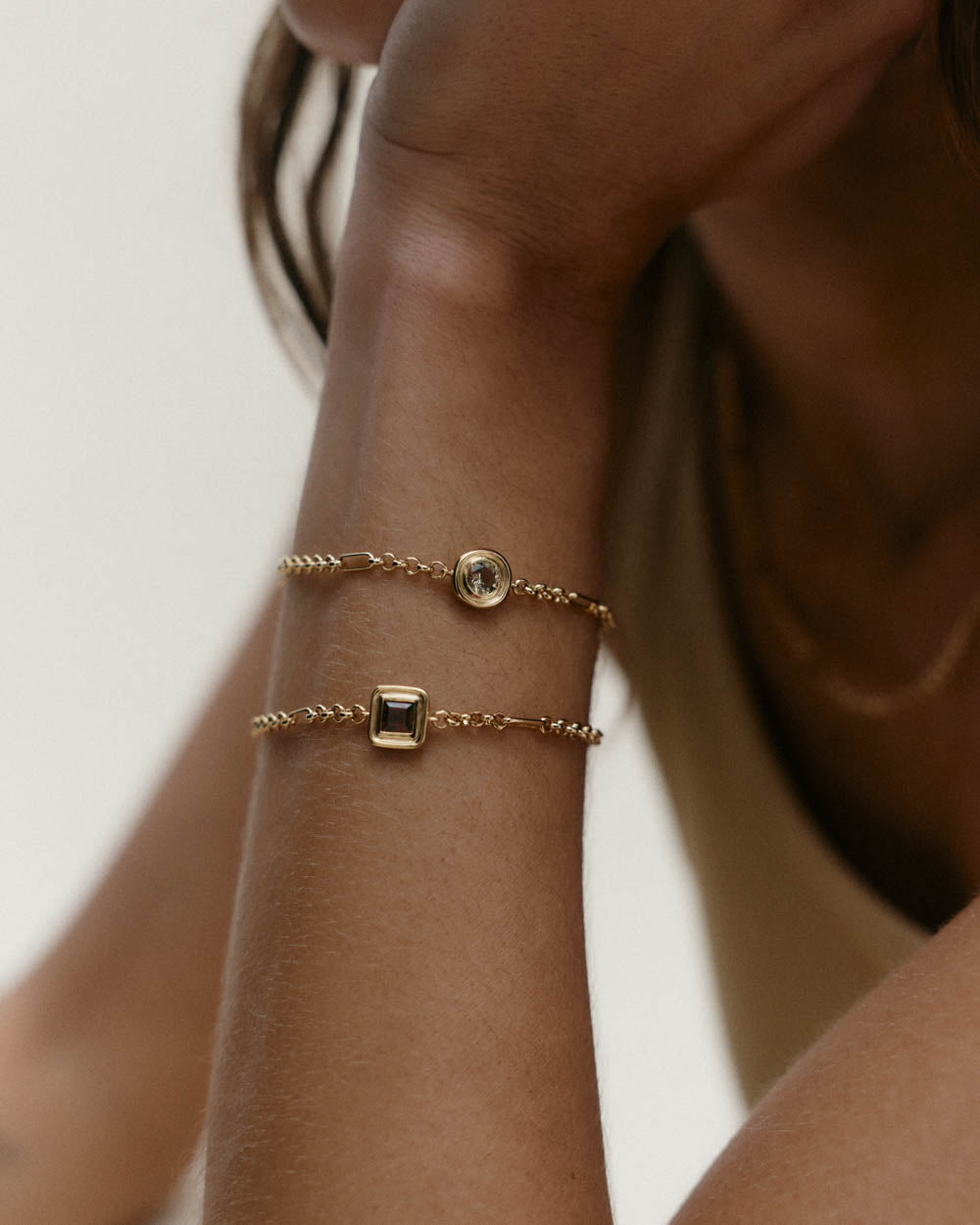 VEIL RADIANCE BRACELET (18K GOLD PLATED)