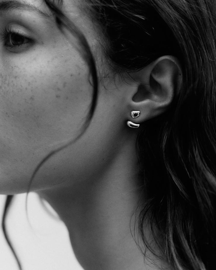 SACRED SUN EAR JACKET (STERLING SILVER)