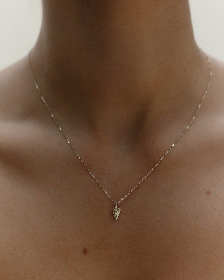 AFFINITY HEART CHARM (9K GOLD)
