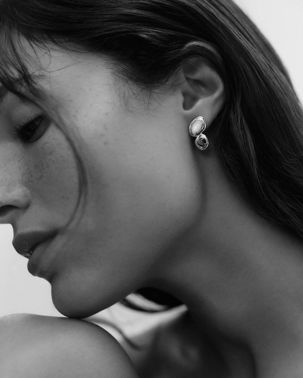 PASSAGE DROP STUDS (18K GOLD PLATED)