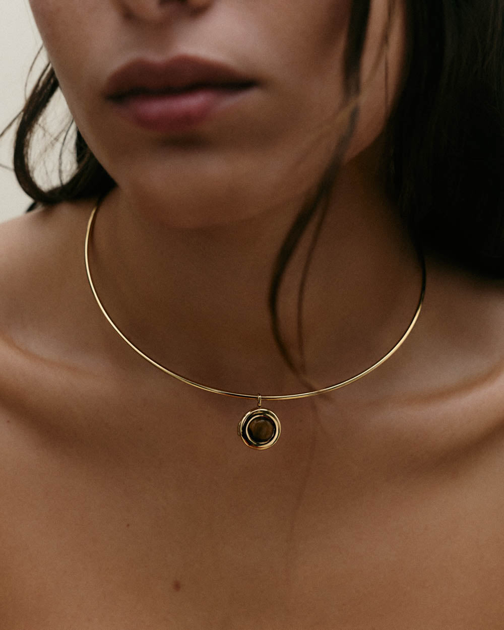 JOURNEY HOME LOCKET (18K GOLD PLATED)