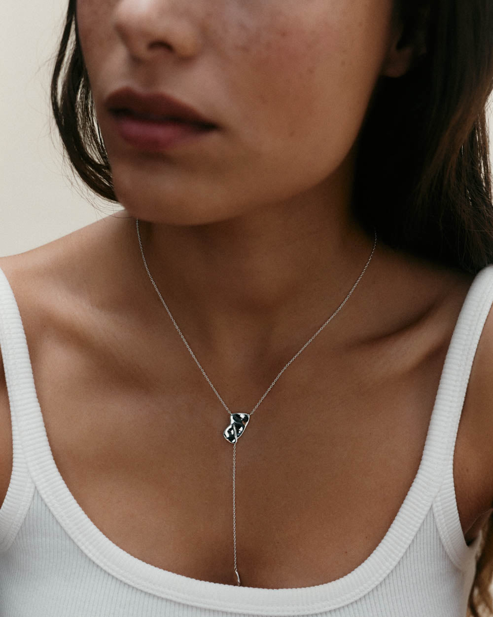 PORTAL LARIAT NECKLACE (STERLING SILVER)