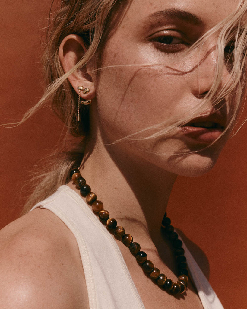 Sacred Sun Ear Jacket | 18K Gold Plated | Kirstin Ash NZ