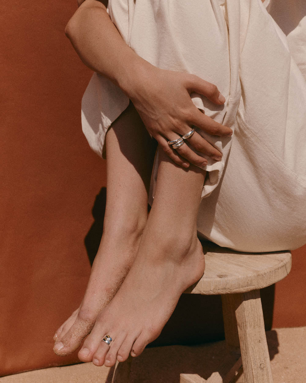 JOURNEY HOME TOE RING (STERLING SILVER)