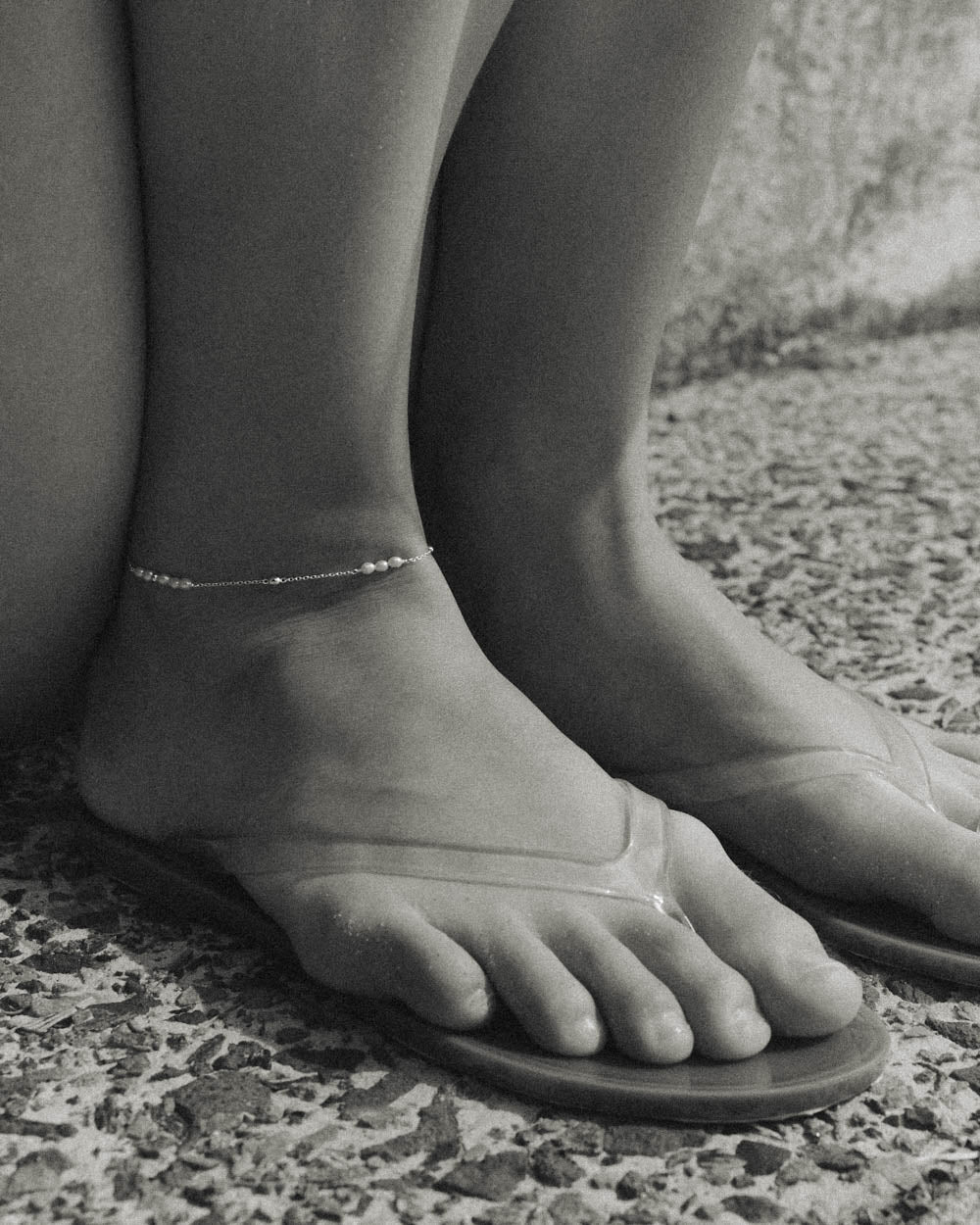 RESONANCE PEARL ANKLET (18K GOLD PLATED)
