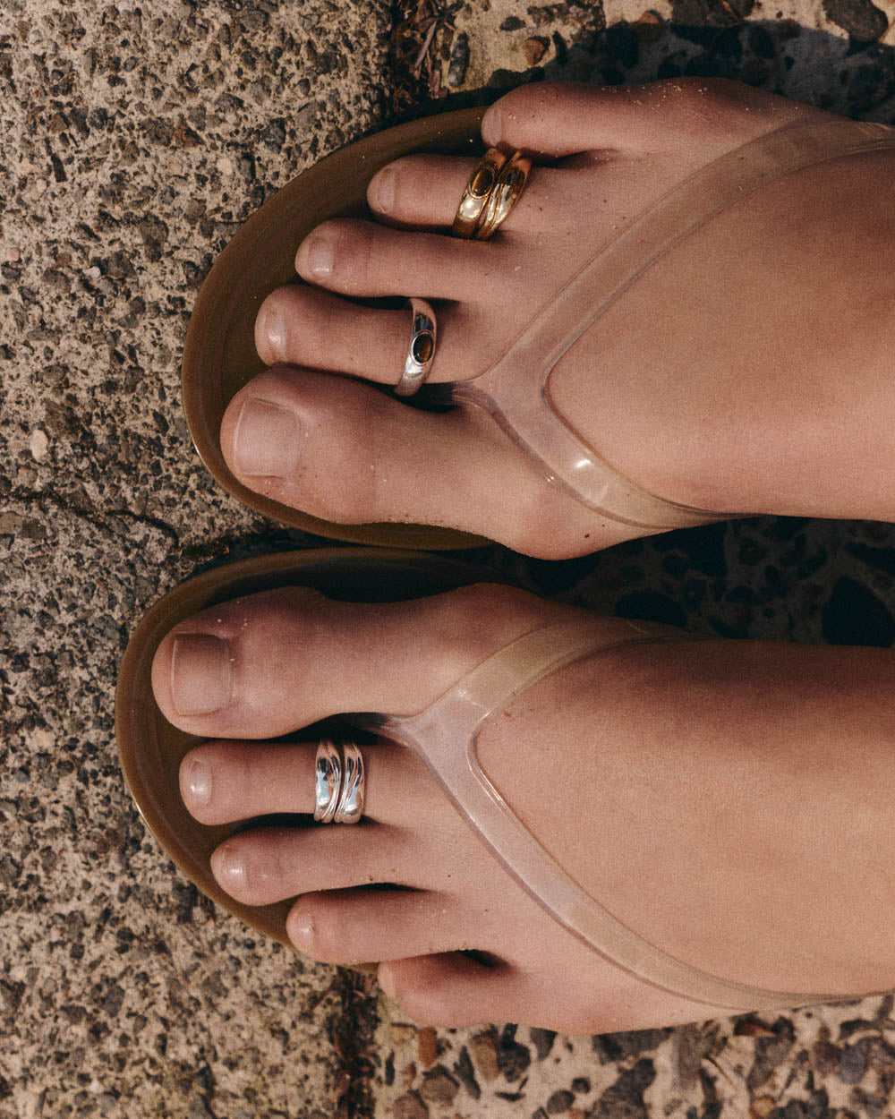 JOURNEY HOME TOE RING (18K GOLD PLATED)