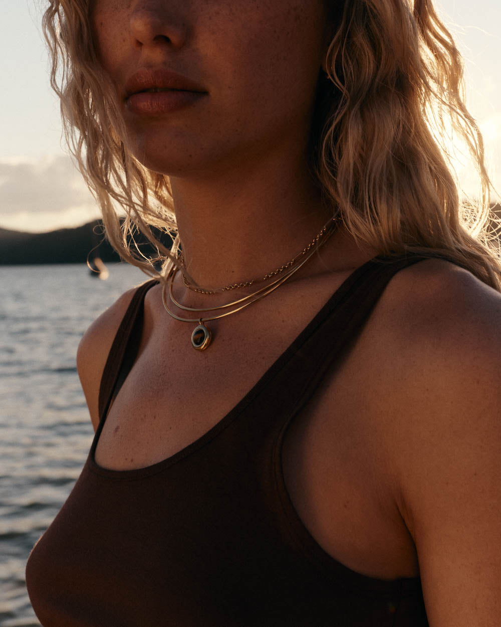 JOURNEY HOME LOCKET (18K GOLD PLATED)