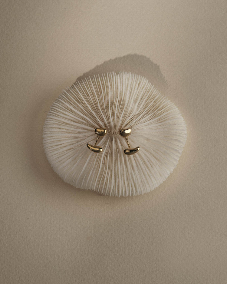 SACRED SUN EAR JACKET (18K GOLD PLATED)