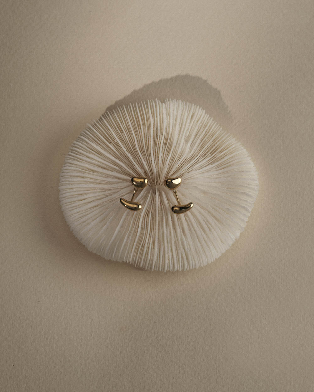 SACRED SUN EAR JACKET (18K GOLD PLATED)