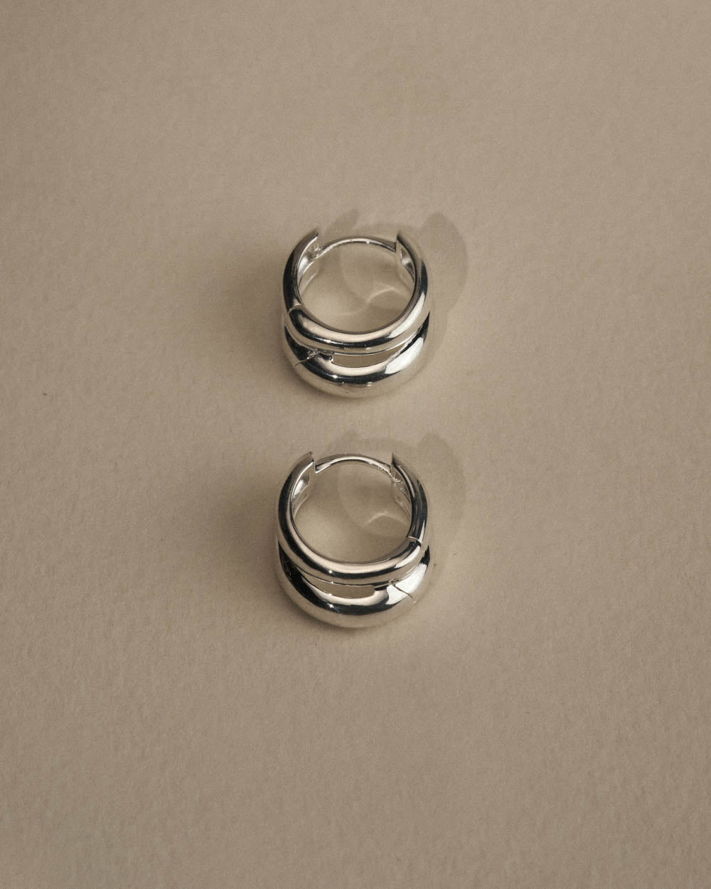 STATE OF BEING HOOPS (STERLING SILVER)