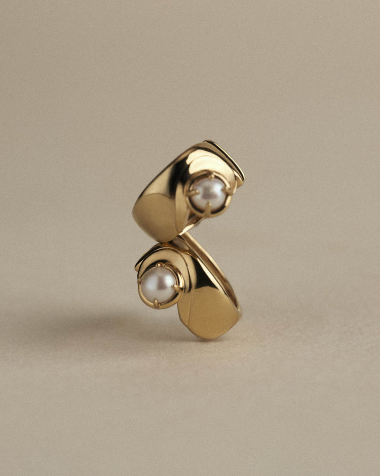 ILLUMINATE HOOPS (18K GOLD PLATED)