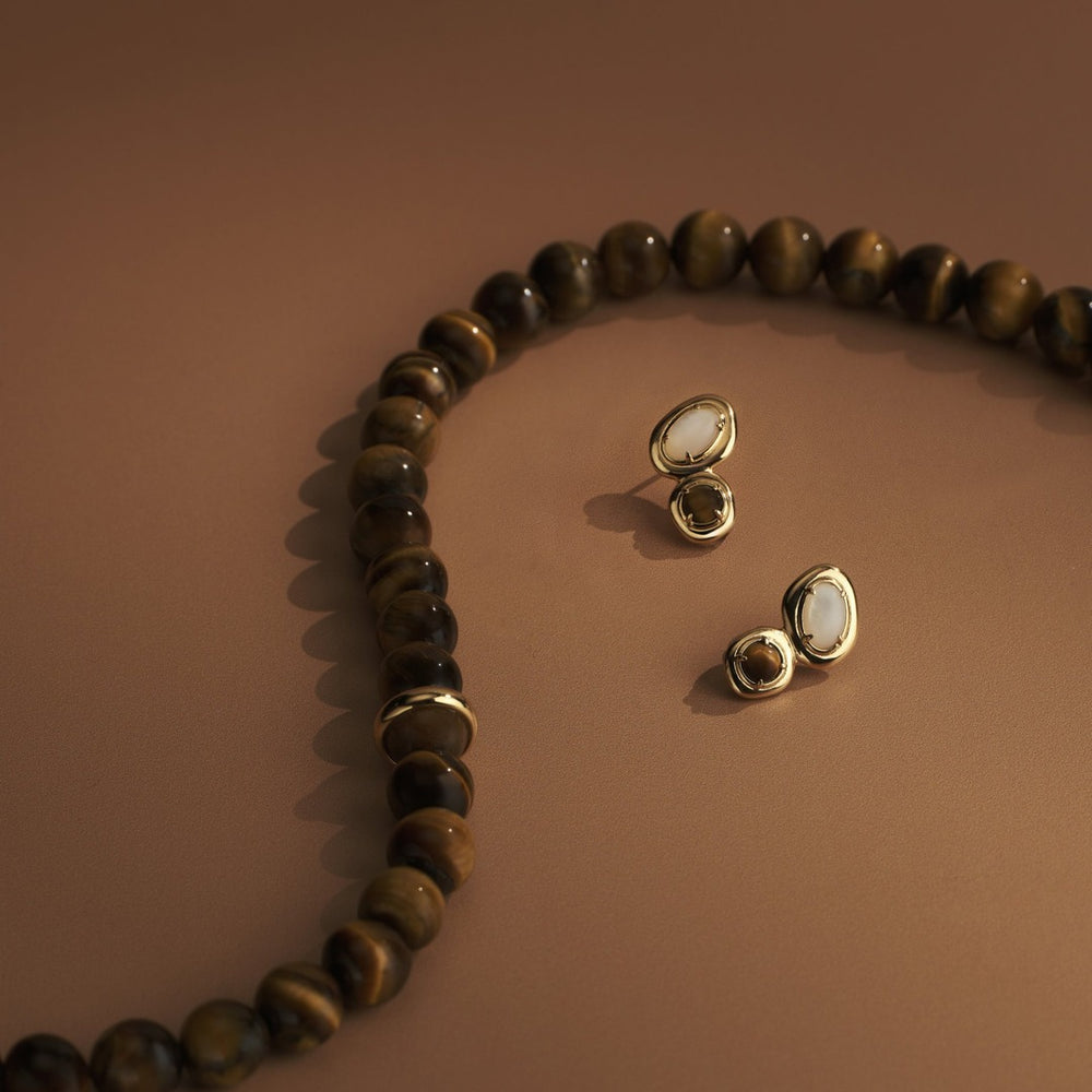 STATE OF BEING HOOPS (18K GOLD PLATED)