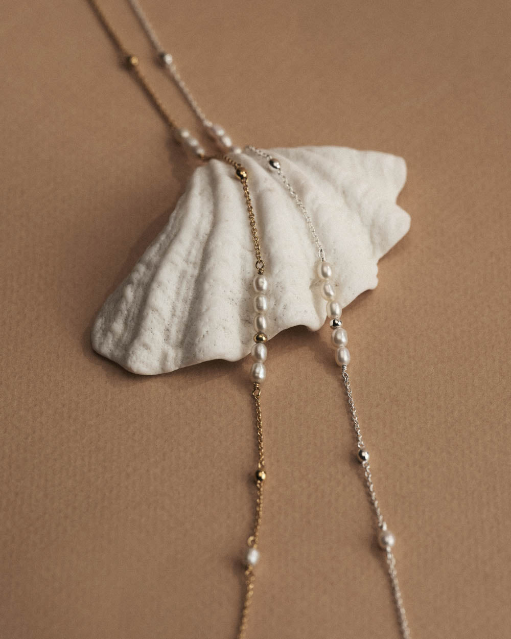RESONANCE PEARL ANKLET (18K GOLD PLATED)