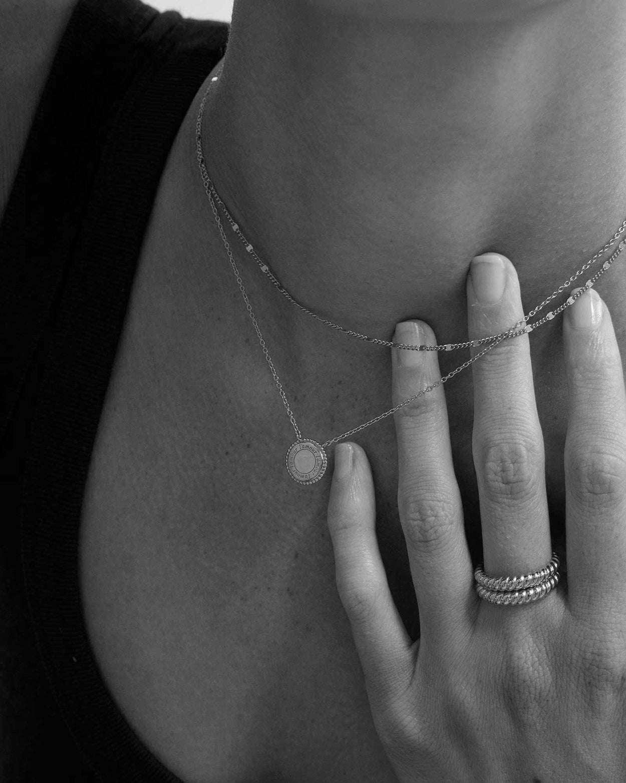 L'AMOUR NECKLACE (STERLING SILVER) IMAGE 5
