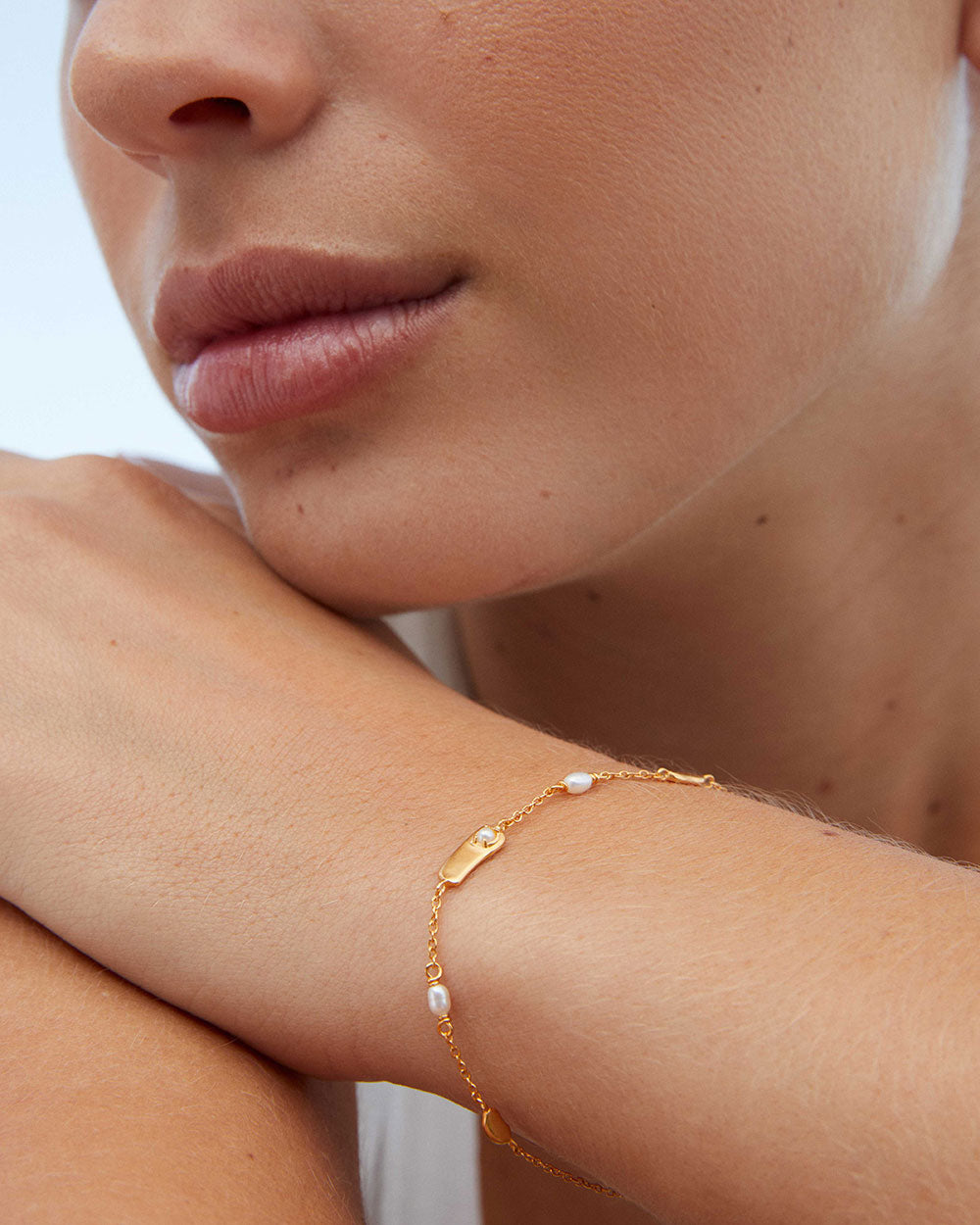 VACANZA BRACELET (18K GOLD PLATED) IMAGE 2