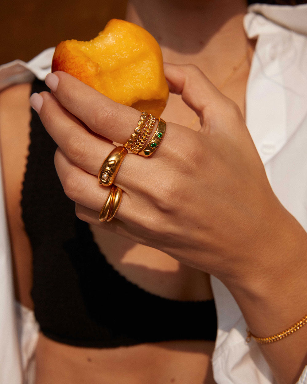 IL MARE RING (18K GOLD VERMEIL) IMAGE 2