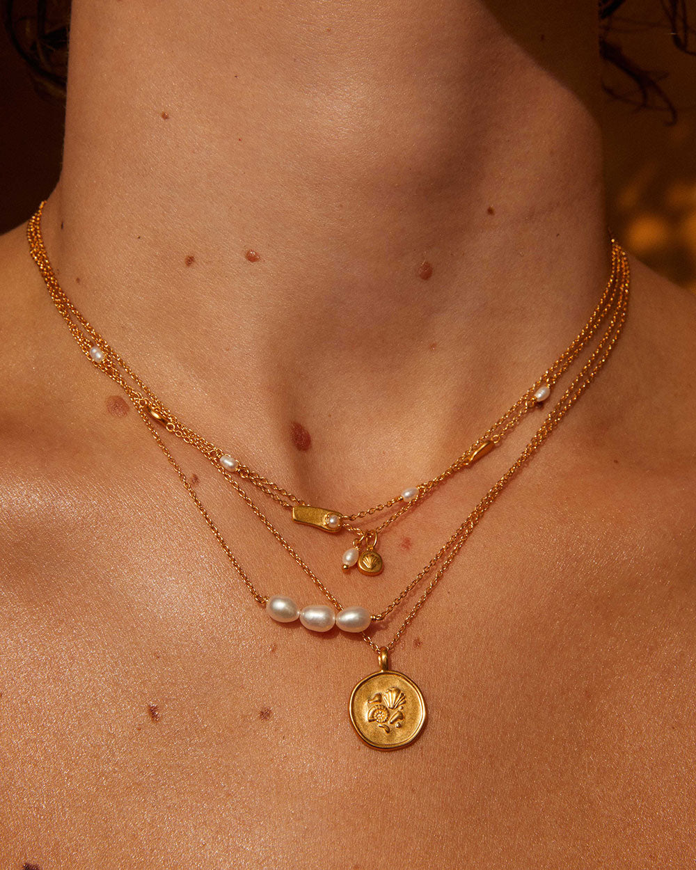 VACANZA NECKLACE (18K GOLD VERMEIL) IMAGE 6