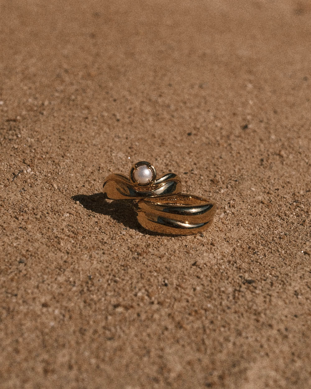 STATE OF BEING RING (18K GOLD PLATED)