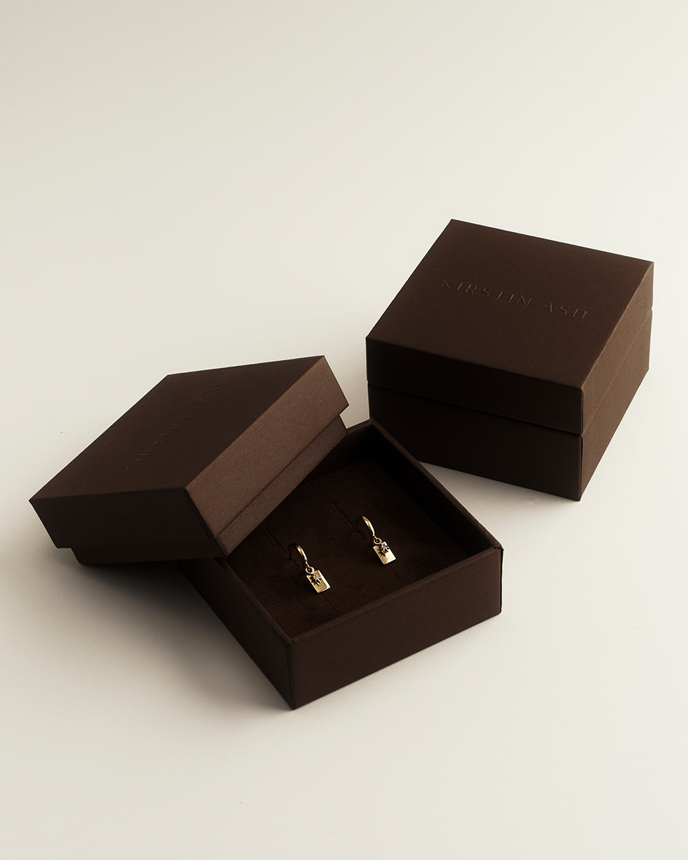 LUMEN CHAIN STUDS (18K GOLD PLATED)