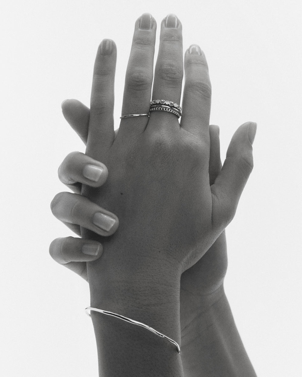 ELEMENTAL CHAIN RING (STERLING SILVER)