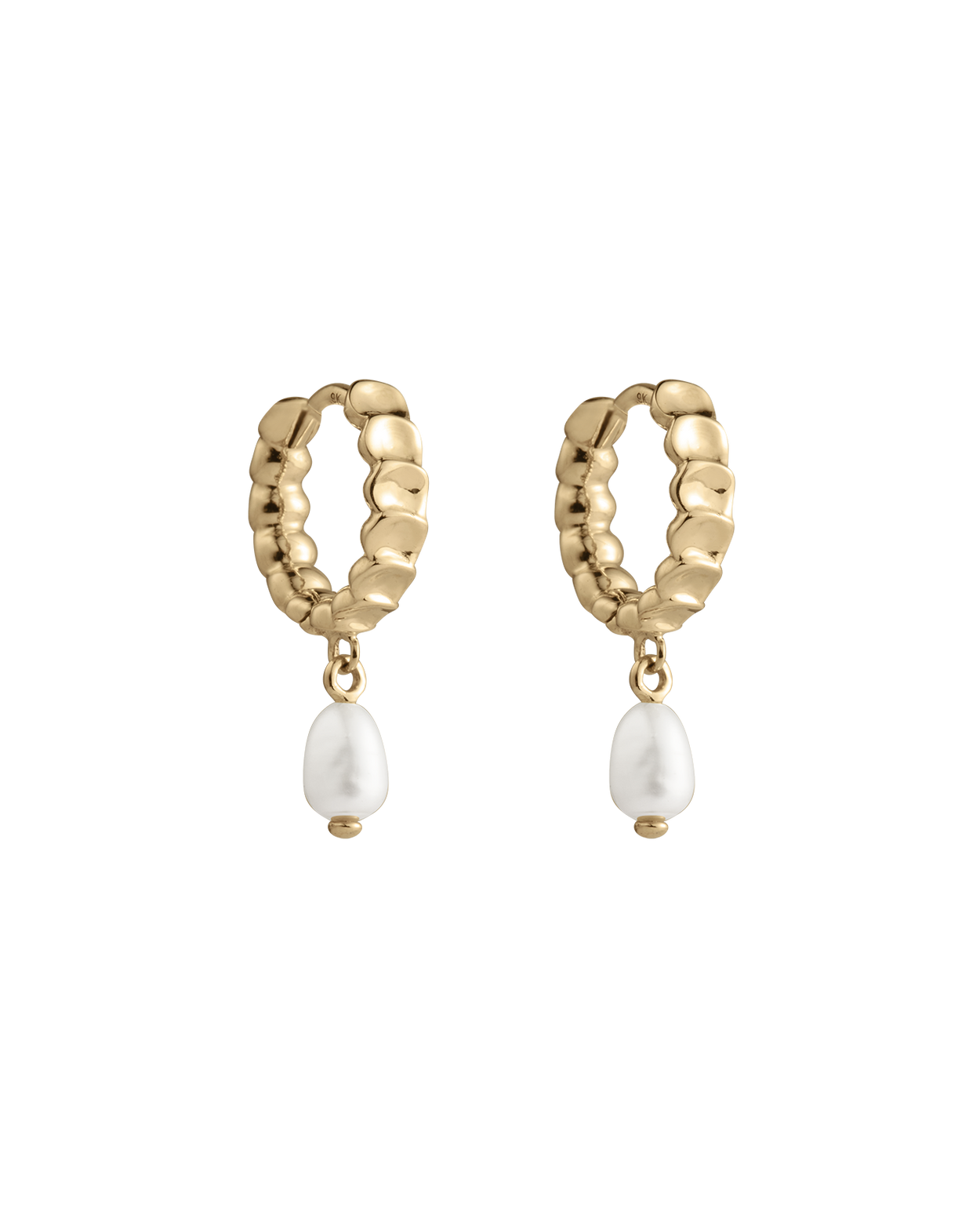 VACATION FINE HOOPS (9K GOLD) IMAGE 1
