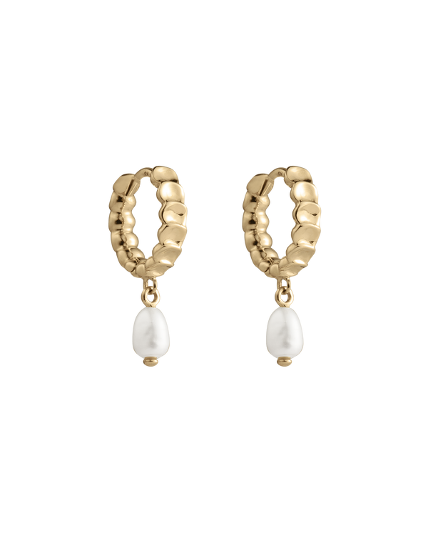 VACATION FINE HOOPS (9K GOLD) IMAGE 1