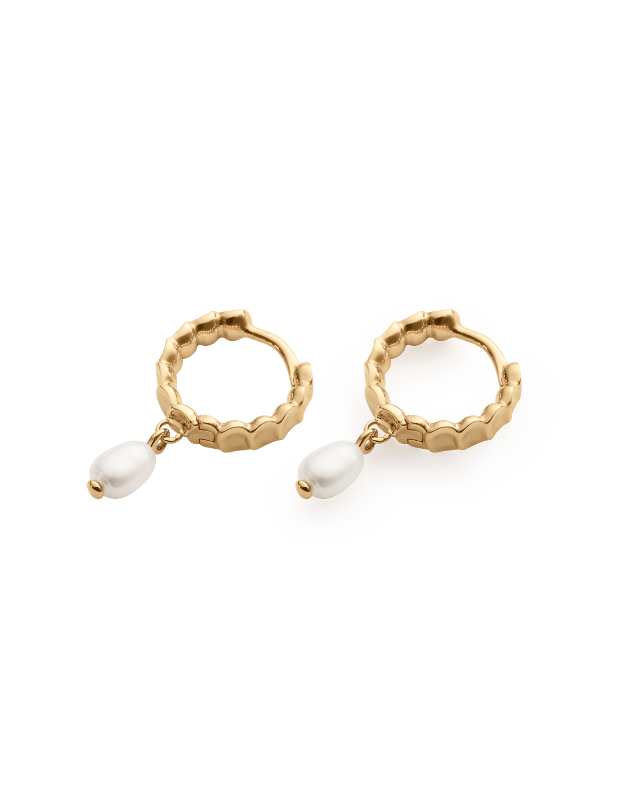 VACATION FINE HOOPS (9K GOLD) IMAGE 7