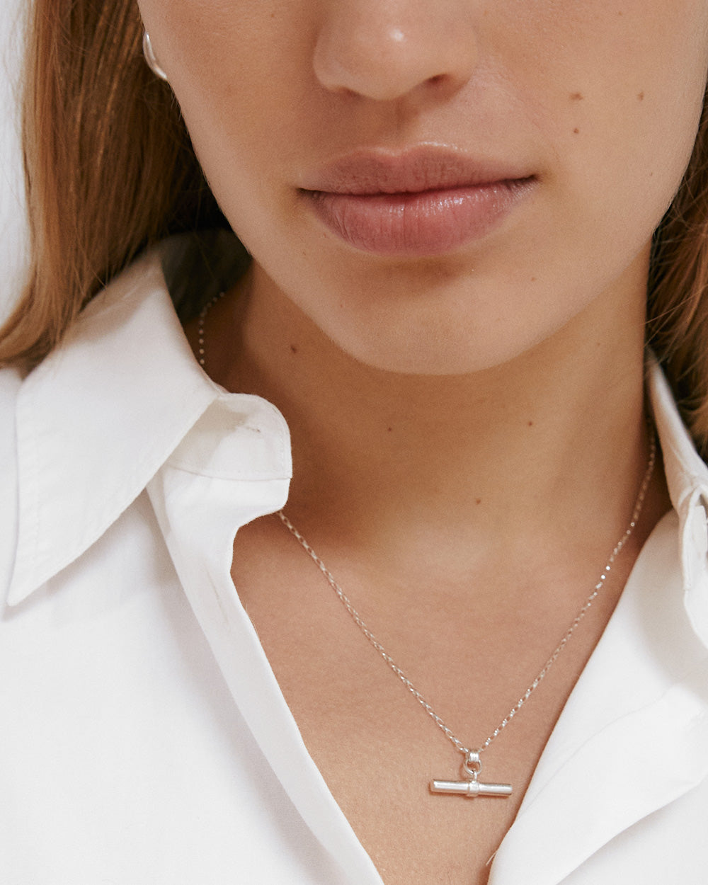 ROAM T-BAR NECKLACE (STERLING SILVER) IMAGE 3