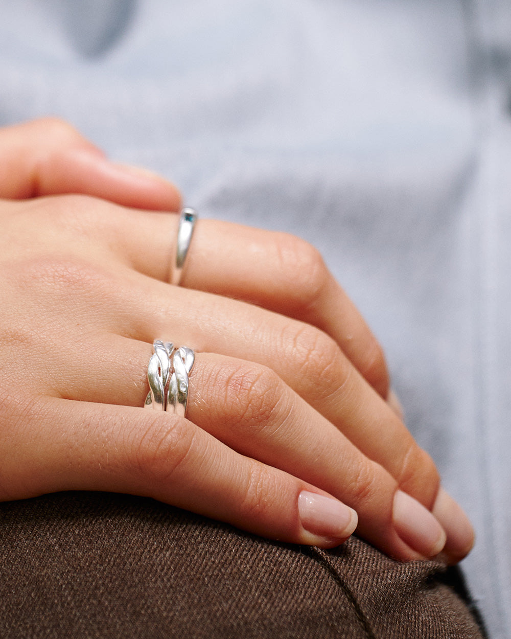 IDLE RING (STERLING SILVER) IMAGE 2