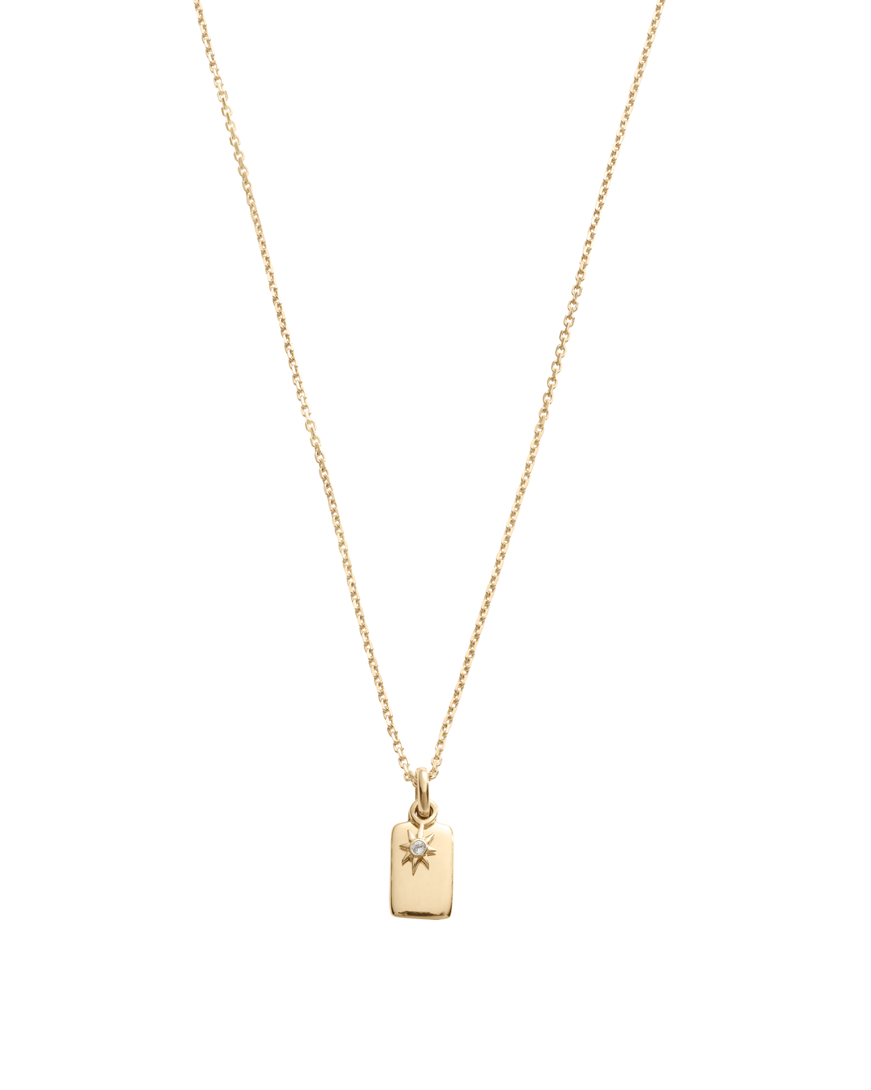 GUIDING STAR FINE NECKLACE (9K GOLD) IMAGE 1