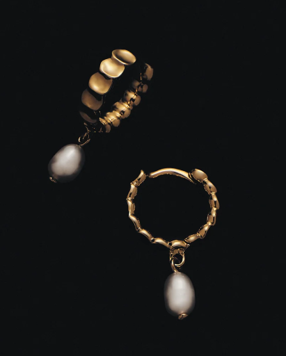 OUTLINE INITIAL NECKLACE A-Z (18K GOLD VERMEIL)