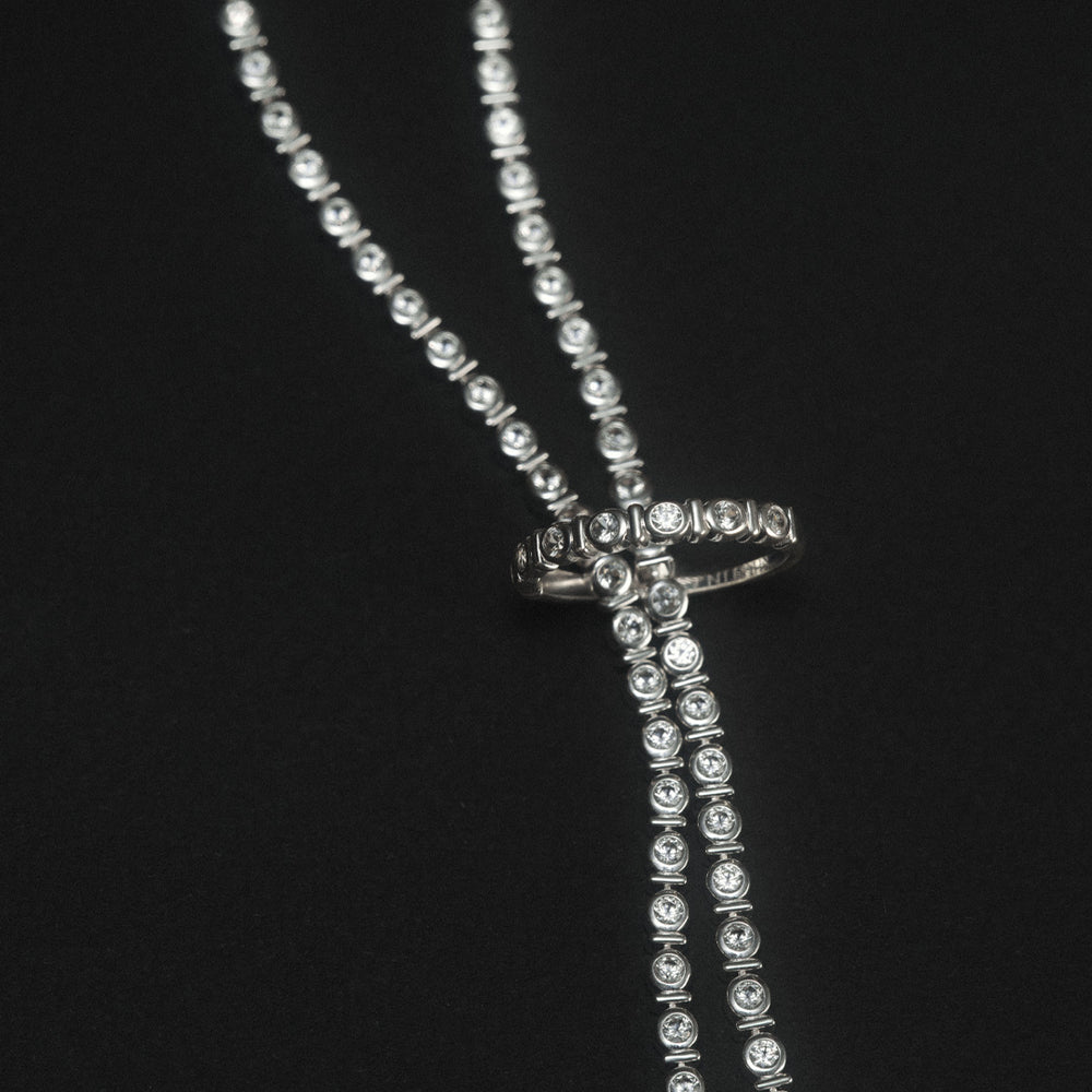 RISE HOOPS (STERLING SILVER)