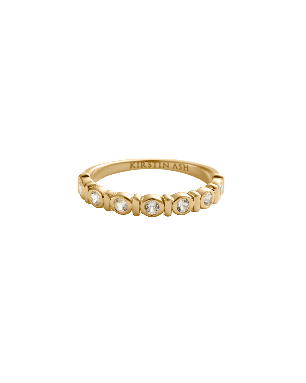 VALE TENNIS RING (18K GOLD PLATED)