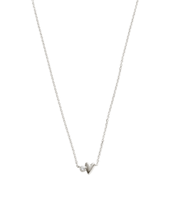 ABODE HEART NECKLACE (STERLING SILVER)