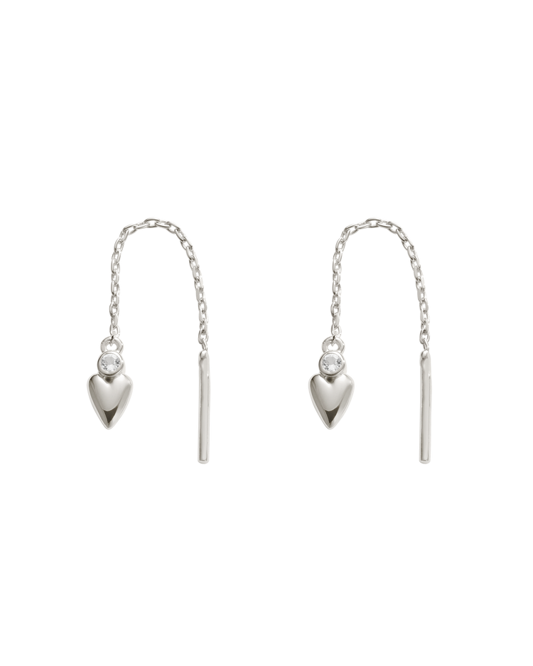 ABODE HEART THREADER (STERLING SILVER)