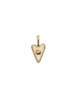 AFFINITY HEART CHARM (9K GOLD)