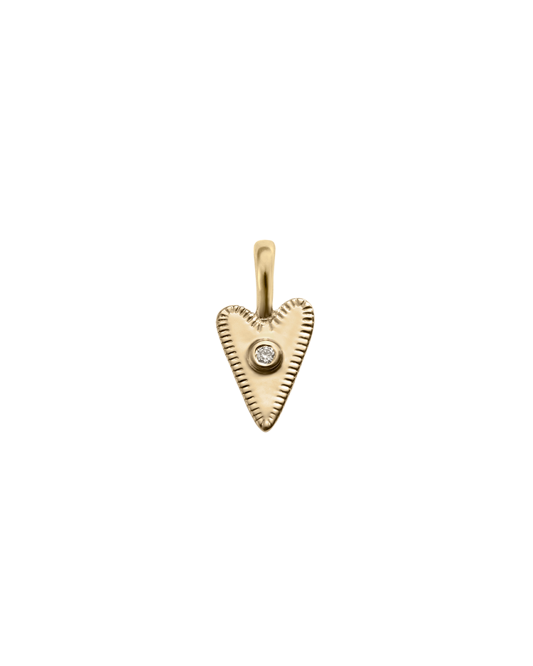 AFFINITY HEART CHARM (9K GOLD)