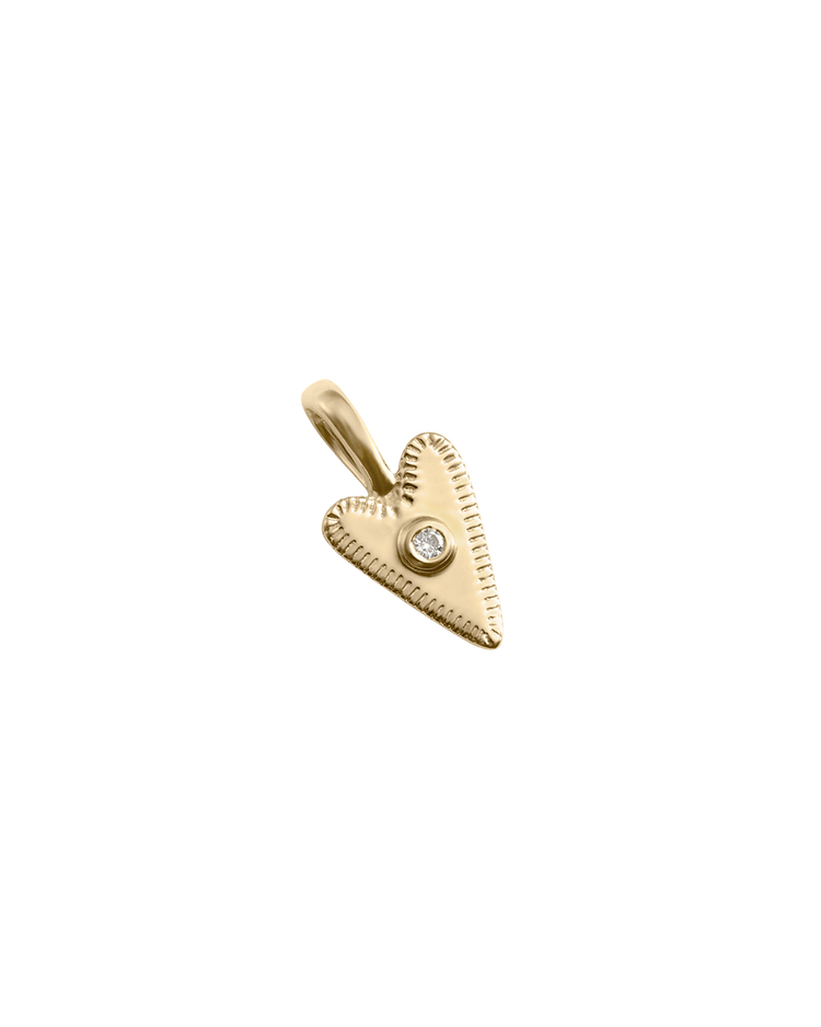 AFFINITY HEART CHARM (9K GOLD)