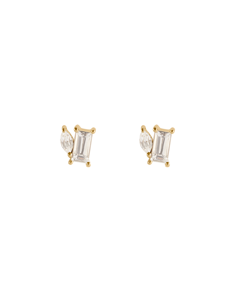 ALBA STUDS (9K GOLD)