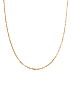 ALIGNMENT CHAIN NECKLACE (18K GOLD PLATED)