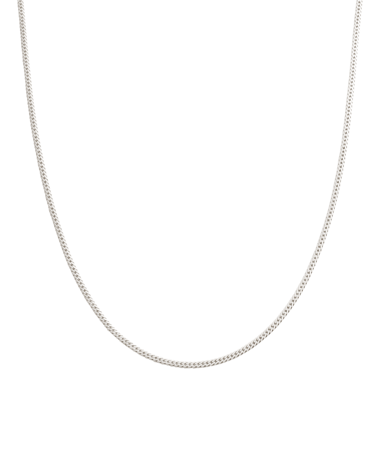 ALIGNMENT CHAIN NECKLACE (STERLING SILVER)