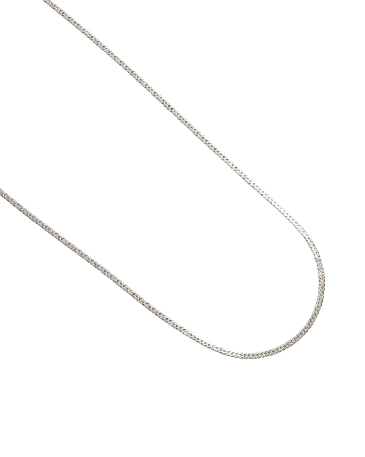 ALIGNMENT CHAIN NECKLACE (STERLING SILVER)