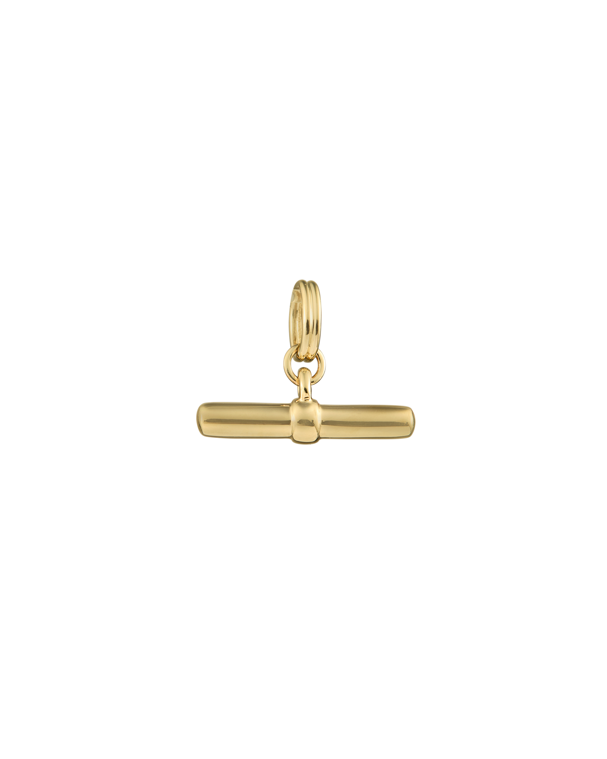 ALIGN T-BAR CHARM (9K GOLD) IMAGE 1