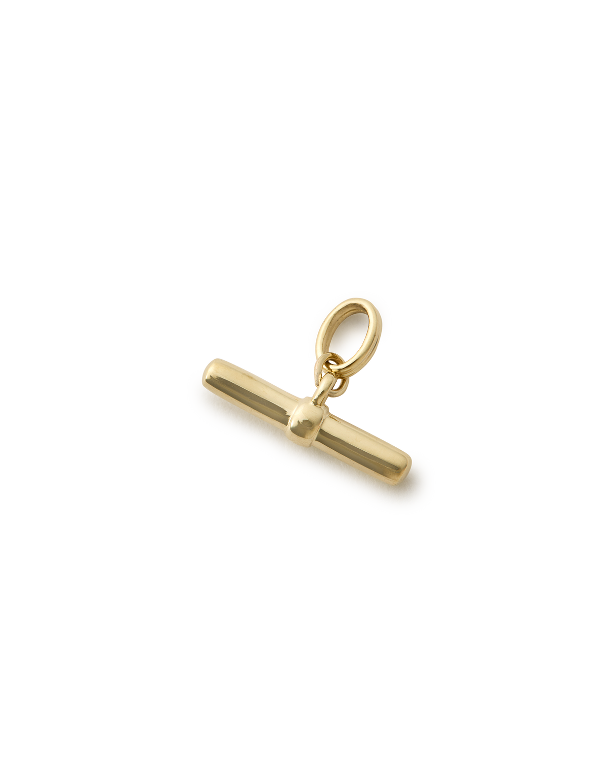 ALIGN T-BAR CHARM (9K GOLD) IMAGE 4